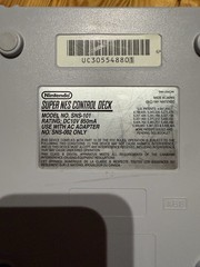 Super Nintendo Jr SNES Mini Console SNS-101 OEM-Console Only-Tested Works