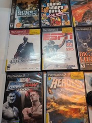 Sony PlayStation 2 Bundle SCPH-30001 With 12 Games Two Remotes 2 Cords WORKING