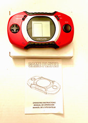 Game Player HAND HELD GAME SMALL VIDEO PLAYER w/Instructions & 2 AAA Batteries