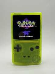 DEFECTIVE Extreme Green Nintendo Gameboy Color IPS USB C Rechargeable Mo G3D
