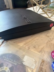 Sony Playstation 3 PS3 Slim CECH-3001A Console 6 Games 2 Controllers GTA COD