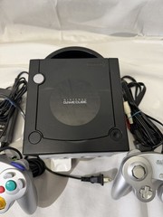 Nintendo GameCube DOL-101 Console Black NTSC-U/C Tested Working AV AC Controller