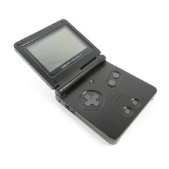 【Good】Nintendo GameBoy Advance SP Onyx Black GBA Console #RET0402/01