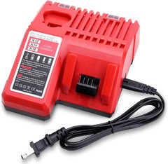 Compatible with Mil-Waukee 18V & 12V Multi Voltage Lithium Battery Charger 48-59