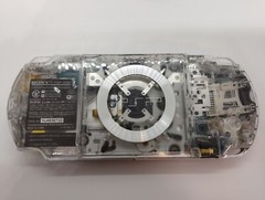 Sony PSP 2000 System w/Charger Clear color Region Free Import Custom w/Battery