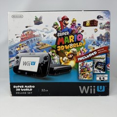Nintendo Wii U System Super Mario 3D World Deluxe Set BOX ONLY W/ Nintendo Land