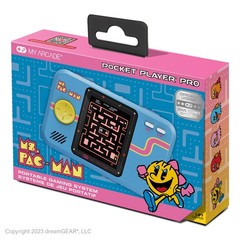Ms. Pac-Man Pocket Player Pro: Officially Licensed, Fun Retro Games, Portable Vi
