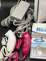 TESTED! Nintendo Wii Model RVL-001 Console Bundle w/ Wii Sports Resort + More!