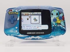 Squirtle Game Boy Advance, Funnyplaying Backlit IPS Screen Pokemon Theme