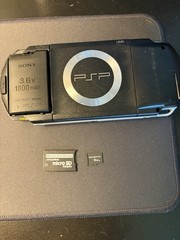 Sony PSP-1001 Black Handheld Console (No Charger Untested)