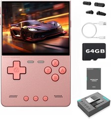Trimui Brick Hammer Metal Body Handheld Pink 3000mAh