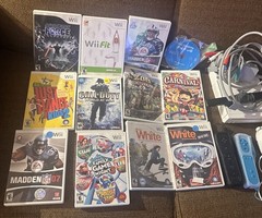 Nintendo Wii console Bundle with games