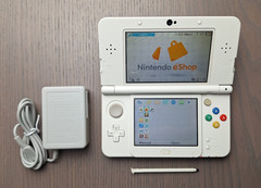 Nintendo New 3DS White | Charger + 32GB SD Card | Region Free | USA Seller