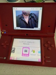 Nintendo DSi Launch Edition Matte Red Handheld System Power Button Not Working.
