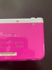 Nintendo New 3DS XL System -Pink and White In Box