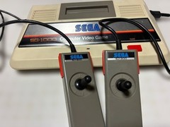 SEGA computer video game SG-1000 console with box without AC and RF adapter