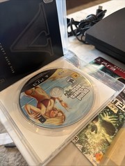 Sony Playstation 3 PS3 Slim CECH-3001A Console 6 Games 2 Controllers GTA COD