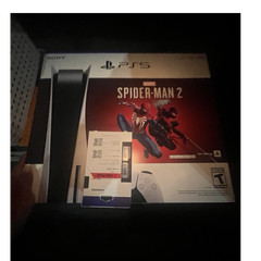 Sony PlayStation 5 PS5 Marvel’s Spider-Man 2 Bundle CFI-1215A White/Black
