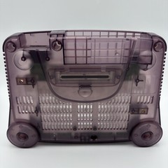 NEW Nintendo 64 N64 Limited Clear Atomic Purple Custom Console Only Funtastic