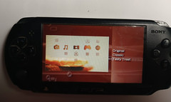 Sony Playstation Psp E1003 Handheld Game Console Black with Charger No Box