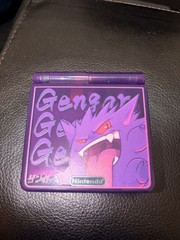 Game Boy Advance SP IPS V5 OSD 15 Brightness Lvls & Color Modes – Gengar Edition