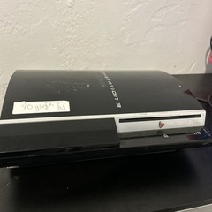 Sony PlayStation 3 PS3 Fat Console CECHP01 – FOR PARTS OR REPAIR No Hard Drive