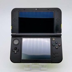USED New Nintendo 3DS LL Lime × Black Japanese version from JAPAN