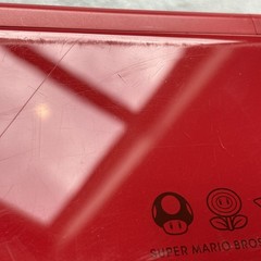 Nintendo DSi XL Super Mario Bros 25th Anniversary Edition w/charger & Game READ