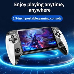 New X9 Handheld Game Console 1500Mah 5.5-Inch IPS Screen Video Game Console 8GB