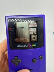 1998 Nintendo GameBoy Color Grape Purple Handheld System CGB-001 Inv-1981
