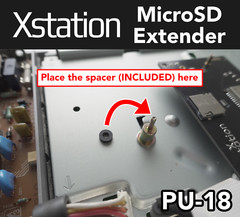 PS1 MicroSD Extender for Xstation[not included]