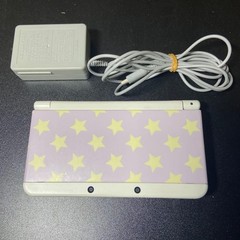 New Nintendo 3DS Console, White, Star Yellow Purple, 6405 From Japan