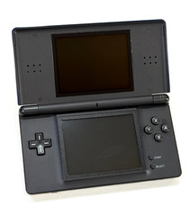Nintendo DS Lite Handheld System Cobalt/Black USG-001 CIB *Complete in Box*