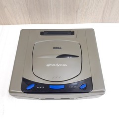 Japanese Sega Saturn Console Bundle with 6 Games Tested ** READY TO PLAY **