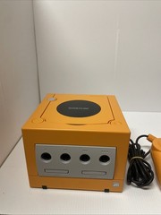 Nintendo GameCube Console Orange DOL-001 Boxed w/ Controller Japanese
