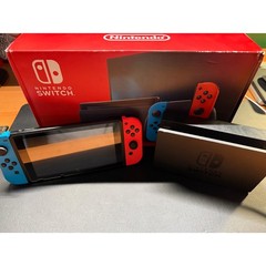 Nintendo Switch 32GB Console V2 HAC-001(-01) Neon Red Blue Joy-Con Bundle