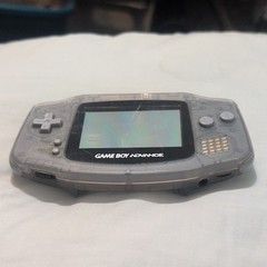 Nintendo Game Boy Advance AGB-001 Gray Handheld System Console w/ Headphone Jack