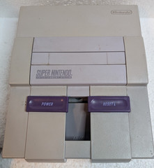 Super Nintendo SNES Console Bundle 1 Controller 4 Games Works Read Description