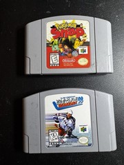 Nintendo 64 Console W/ Expansion Pak Controller 2 Games Pokemon Works Great! N64