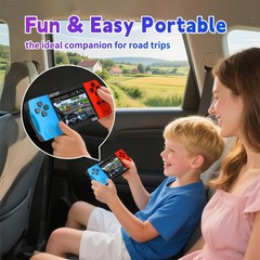 Handheld Game Console for 3.5″ IPS Large Screen Rechargeable,Preloaded 216 Vi…