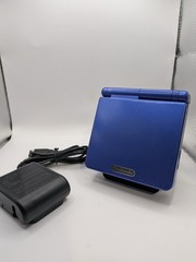 Nintendo Gameboy Advance SP AGS-001 – Cobalt Blue – Tested & Works – Screen Spot