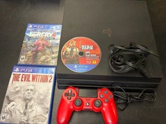 Sony CUH-7215B 1TB PlayStation 4 Pro Video Game Console w/Three Games Bundle