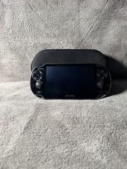 Sony PS Vita PCH-1101 Handheld Console with Black Onn Carrying Case