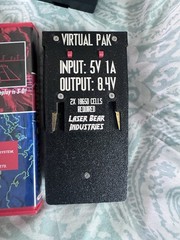 Nintendo Virtual Boy Console Bundle/lot. New Virtual Boy EYE Patch X2 Installed