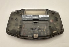 Clear Black Game Boy Advance GBA iPS V5 LCD USB-C 1800 mAh Rechargeable Battery