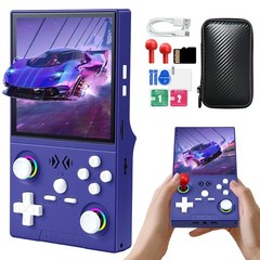 XF40V Retro Handheld Game Console, Retro Gaming Console 4.0” IPS Screen Linu…