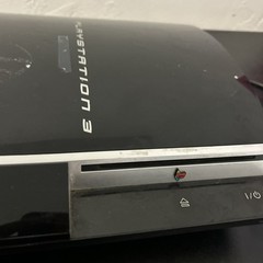 Sony PlayStation 3 PS3 Fat Console CECHP01 – FOR PARTS OR REPAIR No Hard Drive