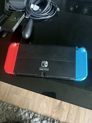 Nintendo Switch OLED 64GB Console Neon Red/Blue Joycons (Free Ship)