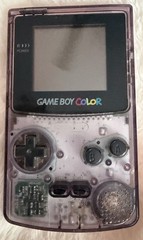 Nintendo Game Boy Color Handheld System Atomic Purple CBG-001 Adult-Owned Clean