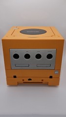 Nintendo Gamecube Spice Orange w/ Gameboy Player – JPN Ver. – TESTED – US SELLER